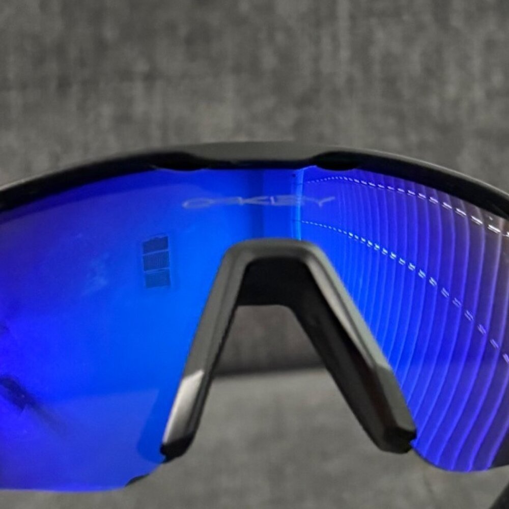 Oakley Radar EV PRIZM Polarized Sapphire Iridium OO9208 Black Frame - Picture 5 of 13